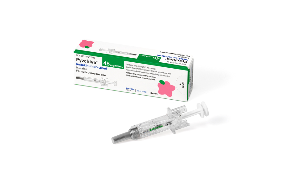 ▲ 자가면역질환 치료제 '피즈치바'. ⓒ삼성바이오에피스