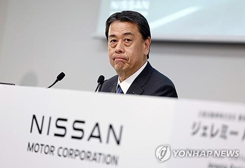 ▲ 우치다 마코토 닛산자동차 사장.ⓒ연합뉴스 제공.