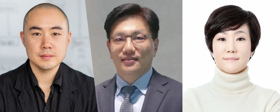 ▲ (왼쪽부터)김정균 보령 대표와 조규석 삼진제약 사장과 최지현 삼진제약 사장. ⓒ각 사