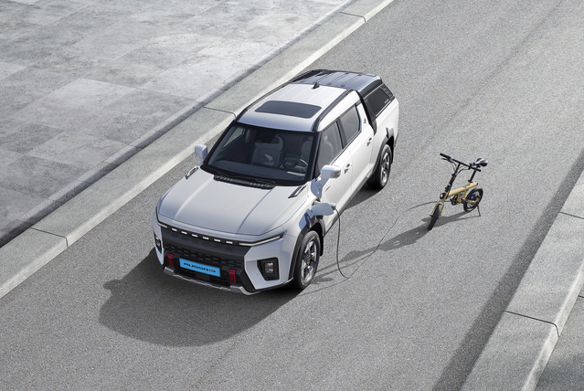 ▲ 무쏘 EV ⓒKG 모빌리티