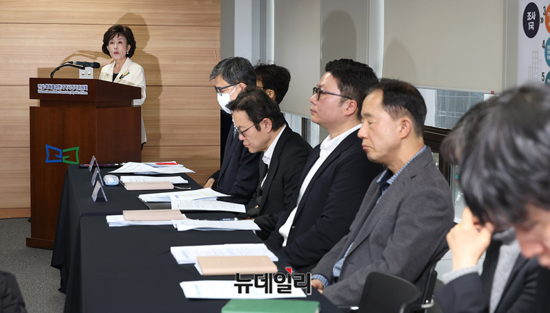 ▲ 5일 서울 중구 진실·화해를위한과거사정리위원회에서 '제100차 위원회 기념 기자간담회'가 개최됐다. ⓒ정상윤 기자