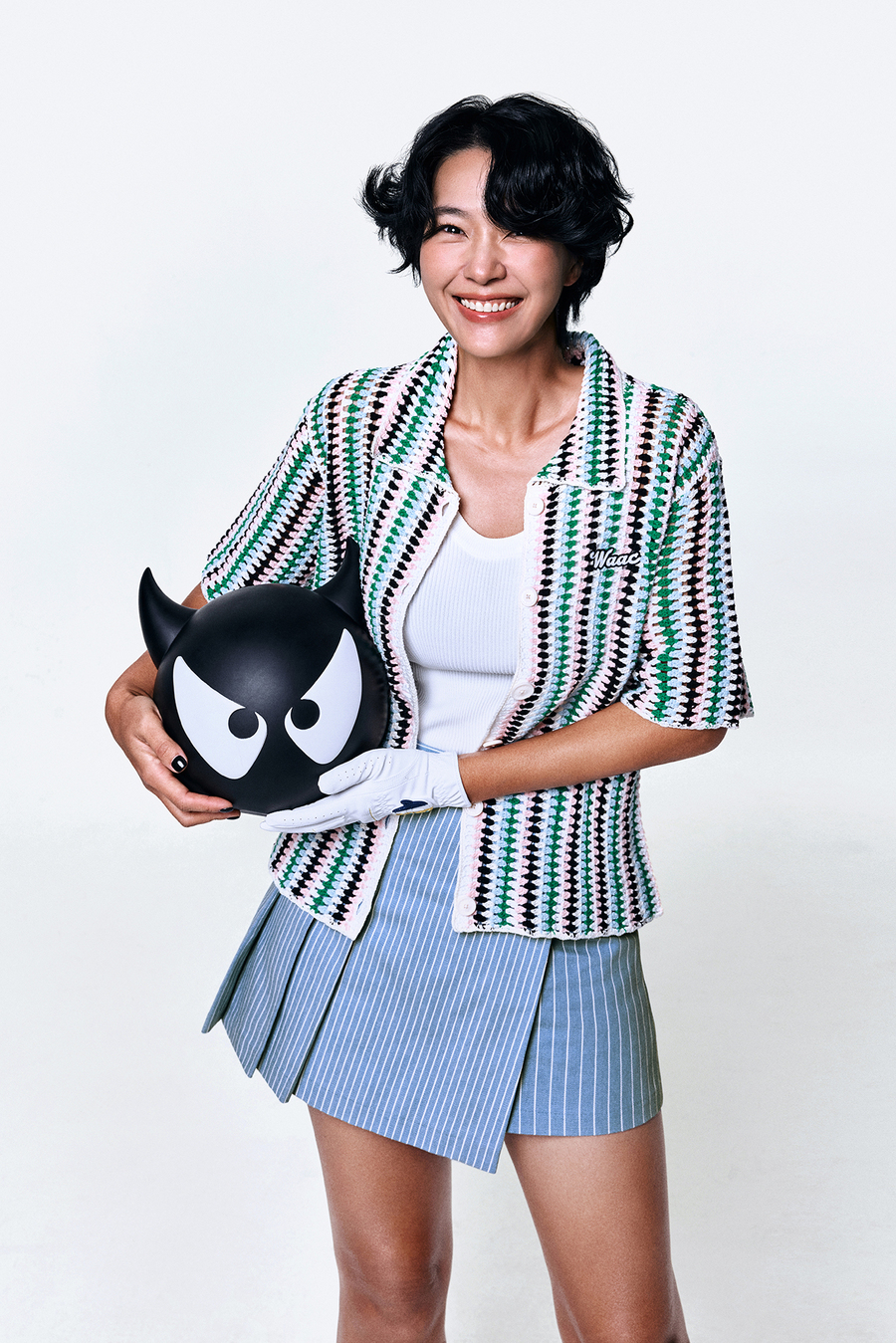 ▲ 왁 25SS 캠페인 하하스튜디오 하정 대표ⓒ코오롱FnC