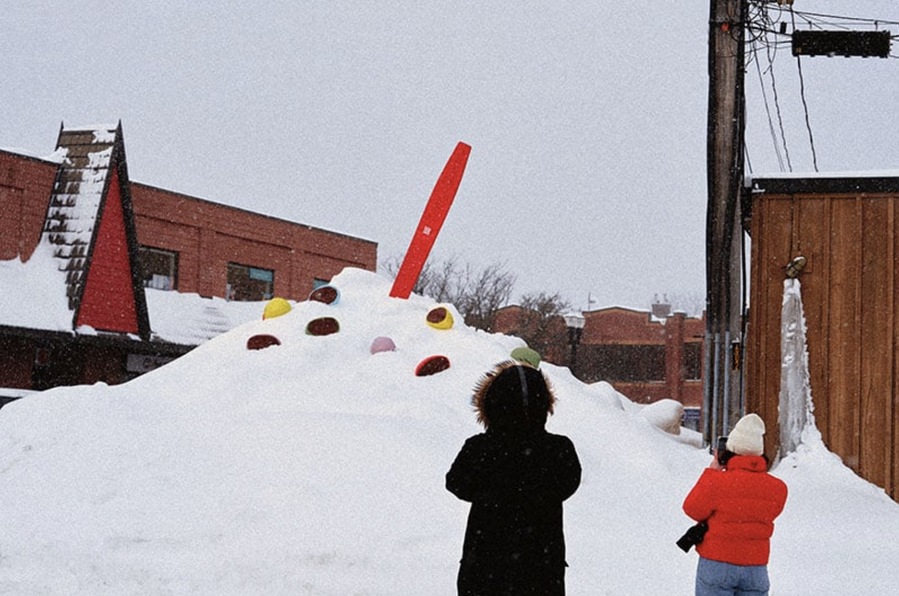 ▲ 데어리 퀸의 'DQ 블리자드 뱅크' OOH 캠페인. ©데어리 퀸