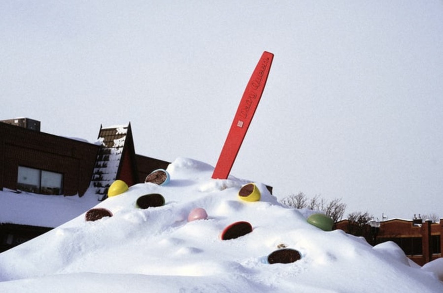 ▲ 데어리 퀸의 'DQ 블리자드 뱅크' OOH 캠페인. ©데어리 퀸