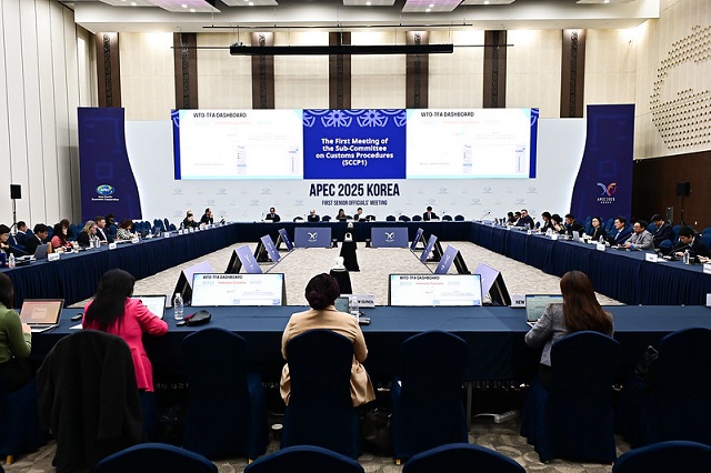 ▲ 경주시는 지날달 24일부터 경주화백컨벤션센터(HICO)에서 제1차 고위관리회의(SOM1) 및 산하회의를 개최했다.ⓒ경주시