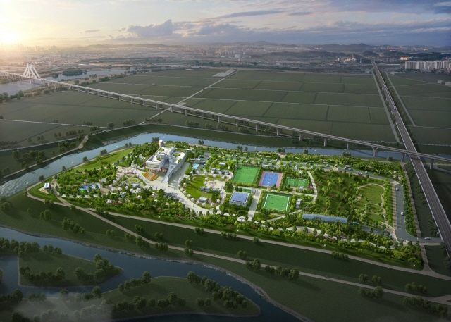 ▲ 평택시 통복공공하수처리시설 현대화사업 조감도.ⓒ한화 건설부문