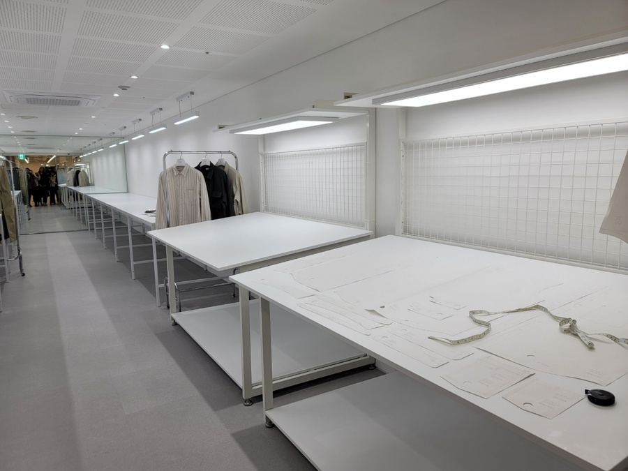 ▲ 무신사 스튜디오 동대문종합시장점 워크룸ⓒ이미현 기자