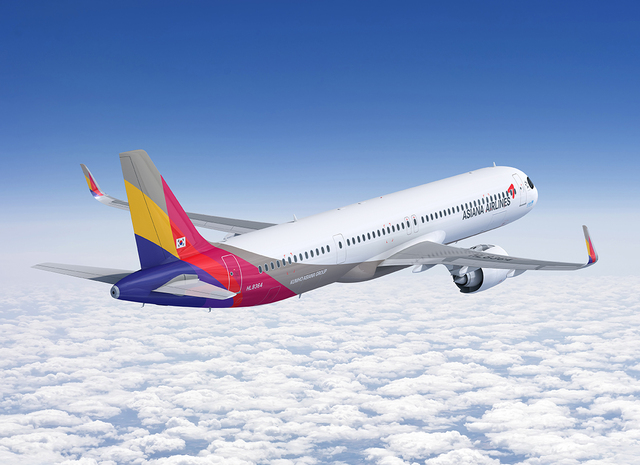 ▲ 아시아나항공 A321NEO 항공기 ⓒ아시아나항공
