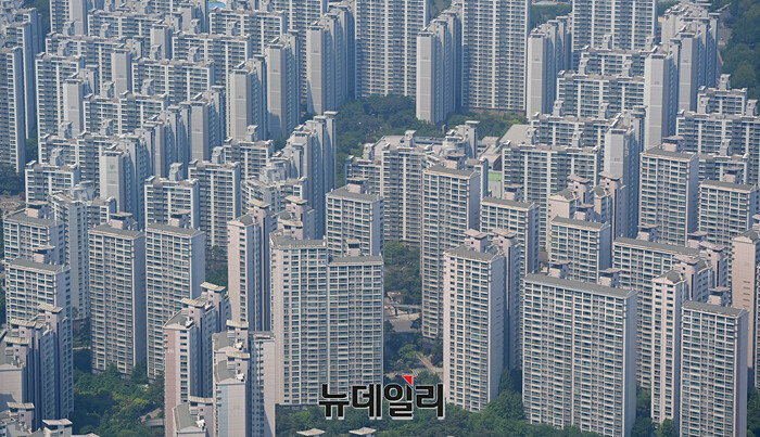 ▲ 서울 강남 아파트단지. ⓒ뉴데일리DB
