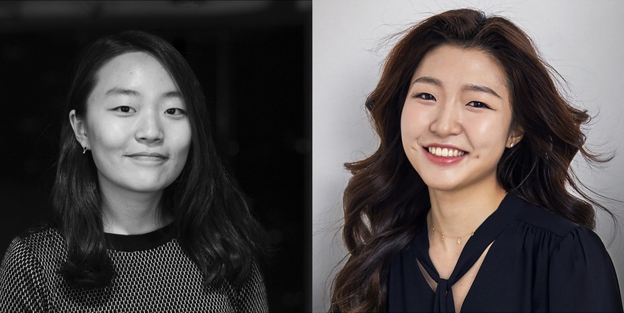 ▲ 2025 영 로터스(Young LOTUS) 한국 국가대표 출전팀 TBWA코리아 노신영 주니어 카피라이터(좌), 최희연 아트디렉터. ©브랜드브리프