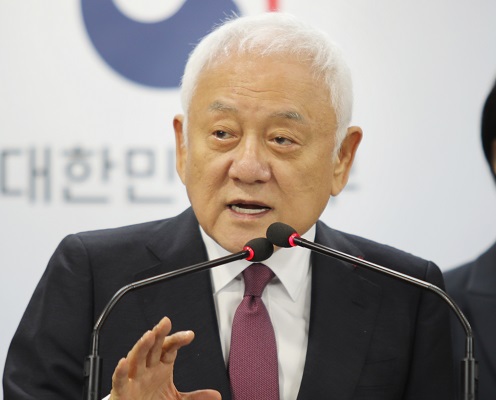 ▲ 김한길 국민통합위원장. ⓒ뉴데일리