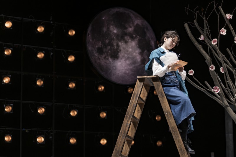 ▲ 연극 '록산느를 위한 발라드' 공연.ⓒ국립극단