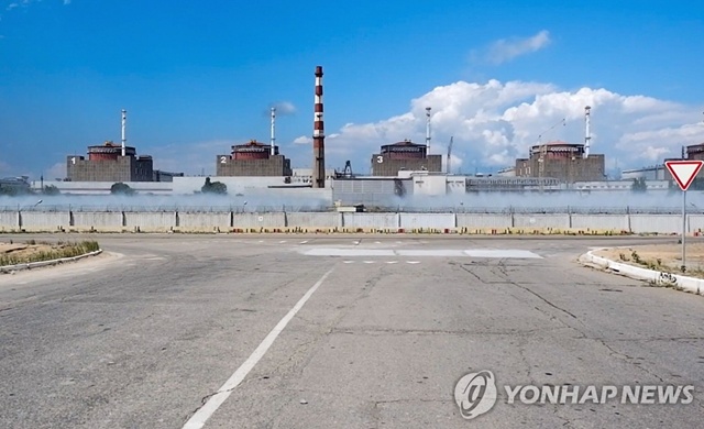 ▲ 우크라이나 자포리자 원자력발전소. 러시아 국방부 제공 영상 갈무리. ⓒ연합뉴스