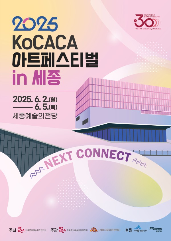 ▲ '2025 KoCACA아트페스티벌' 포스터.ⓒ한국문화예술회관연합회