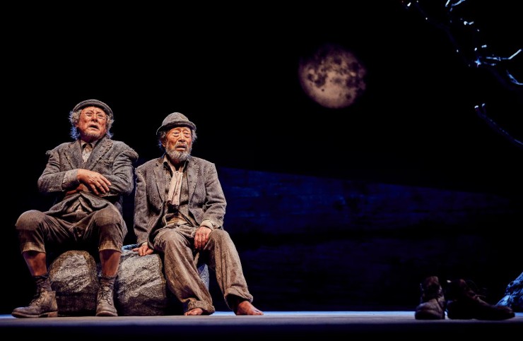 ▲ 연극 '고도를 기다리며' 공연.ⓒ파크컴퍼니