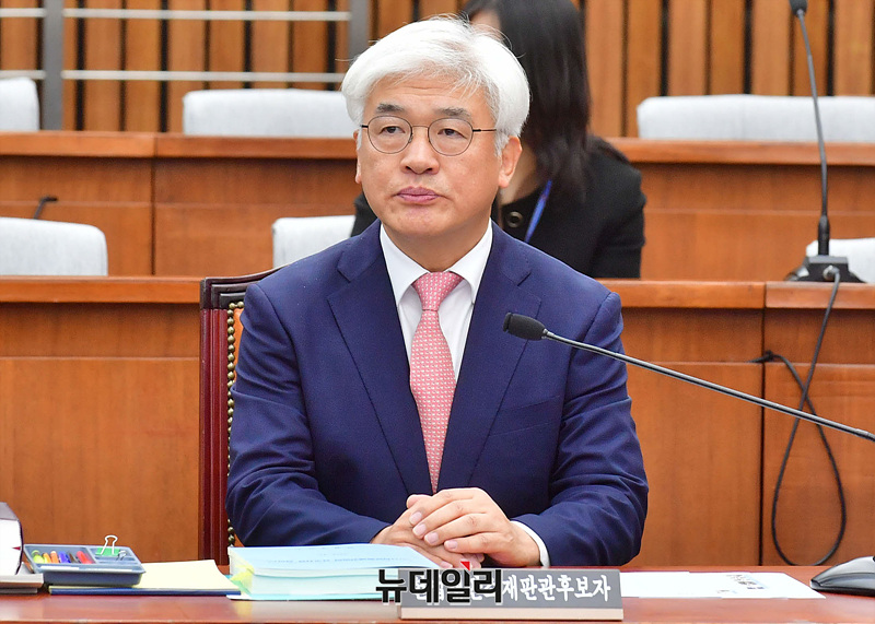 ▲ 마은혁 헌법재판관 후보자. ⓒ이종현 기자