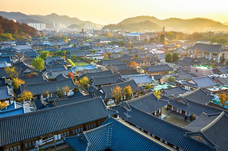 ▲ 전주한옥마을 전경 ⓒ전주시 제공