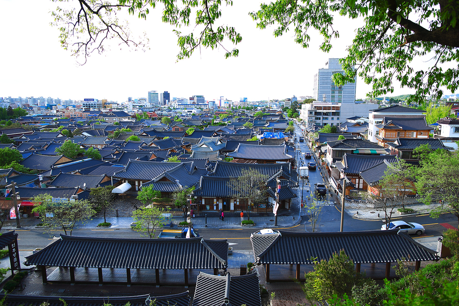 ▲ 전주 한옥마을 전경 ⓒ전주시 제공