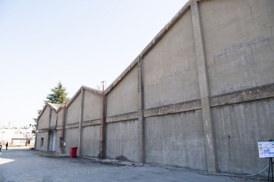 ▲ 문화선도산단 부지로 지정된 방림 전경.ⓒ구미시