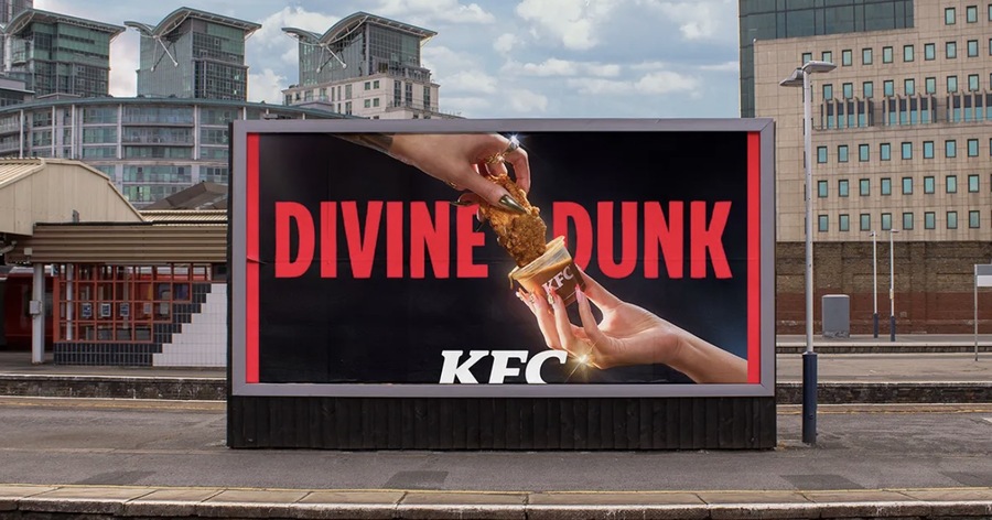 ▲ KFC의 'Believe in Chicken' 캠페인. ©KFC UK