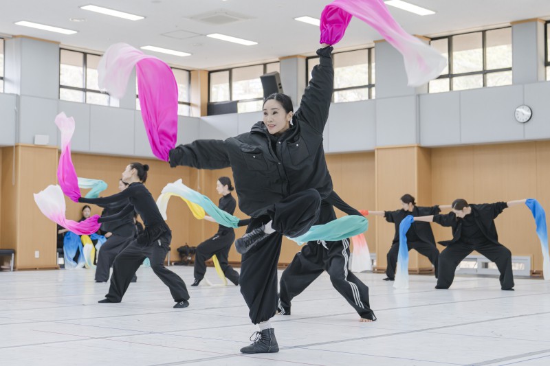 ▲ 국립무용단 '미인' 연습 장면.ⓒ국립중앙극장