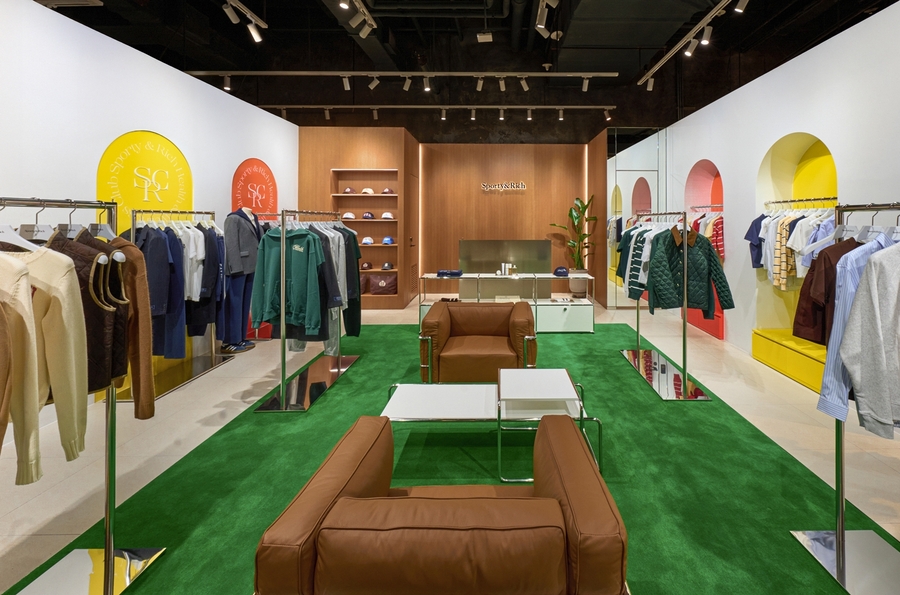 ▲ 롯데에비뉴엘 잠실점 '스포티앤리치' 매장ⓒ롯데백화점