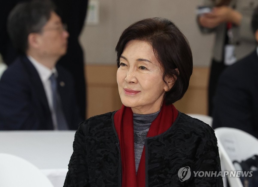 ▲ 홍라희 리움미술관 명예관장.ⓒ연합뉴스 제공.