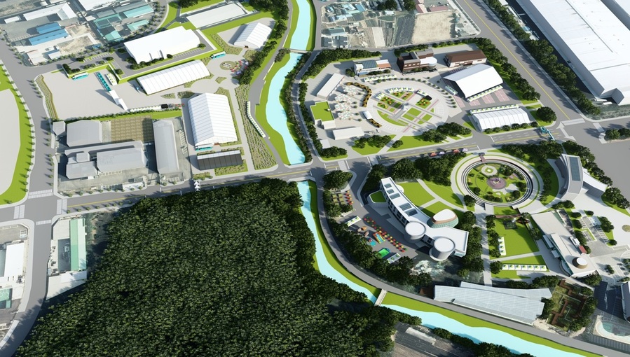 ▲ 제천엑스포 행사장 조감도.ⓒ충북도