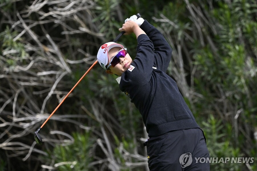 ▲ 김효주가 T모바일 매치플레이 조별리그 첫 경기에서 베일리 타디(미국)를 8홀 차로 완파했다.ⓒ연합뉴스 제공