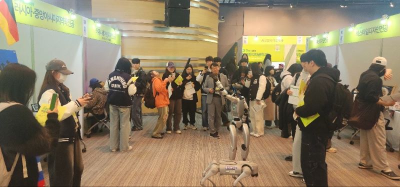 ▲ ‘전공탐색 박람회’가 성황리에 열리고 있다.ⓒ상명대