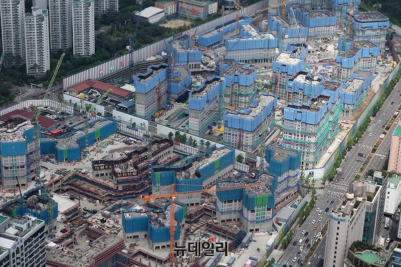 ▲ 서울 시내 아파트 공사현장ⓒ연합뉴스