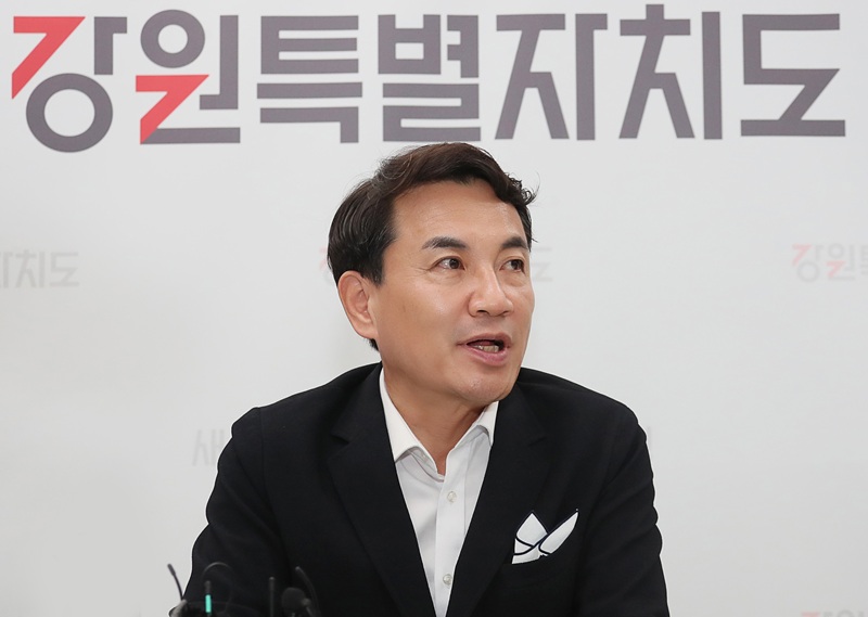 ▲ 김진태 강원특별자치도지사. ⓒ강원특별자치도