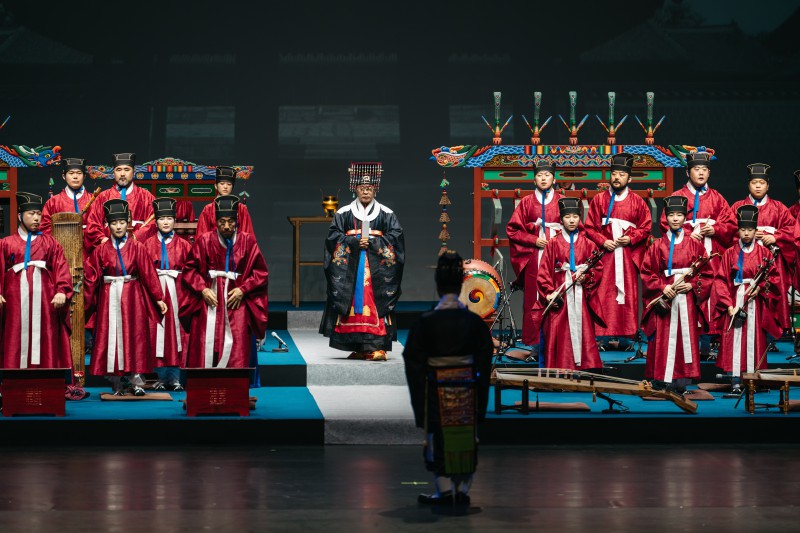 ▲ 국립국악원 '종묘제례악' 싱가포르 공연.ⓒ한국국제교류문화진흥원