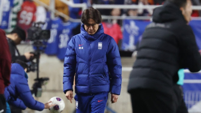 ▲ 홍명보 감독이 이끄는 한국 축구대표팀이 안방 종이호랑이가 됐다.ⓒ연합뉴스 제공