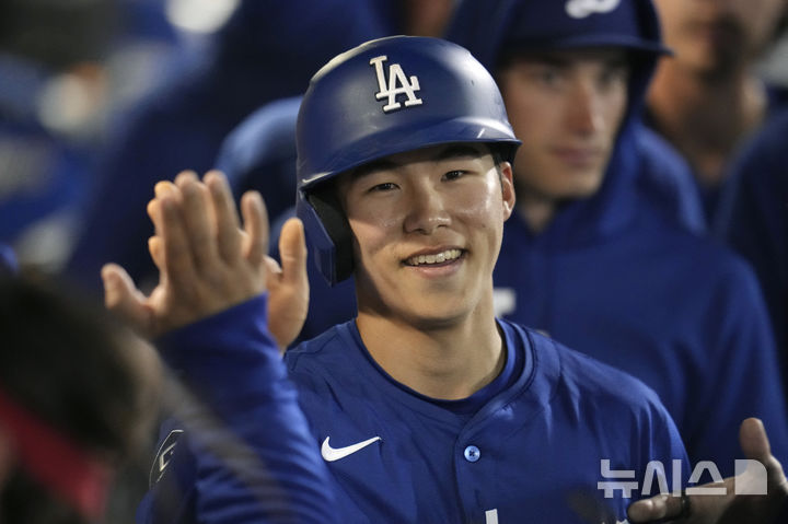 ▲ MLB 승격 가능성이 제기됐던 LA 다저스의 김혜성이 일단 마이너리그에 남게 됐다.ⓒ뉴시스 제공