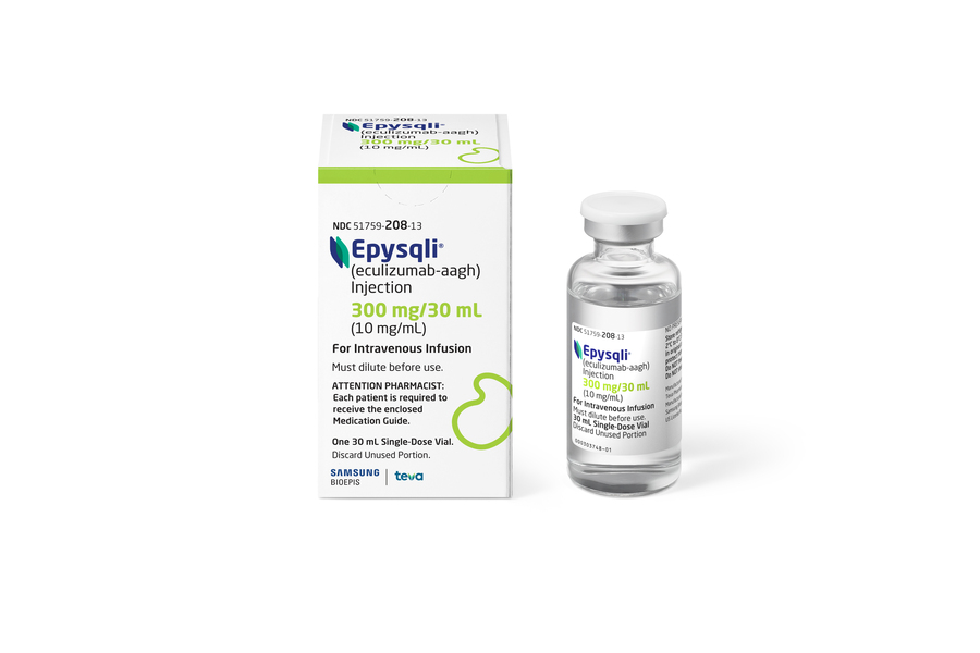 ▲ 솔리리스 바이오시밀러 '에피스클리'. ⓒ삼성바이오에피스