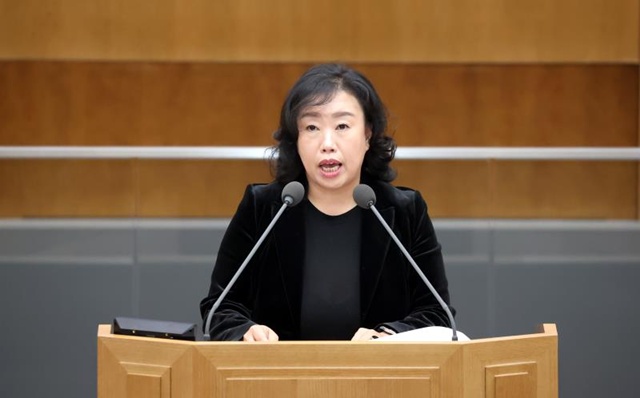 ▲ 곽미숙 경기도의회 의원(국힘·고양6). ⓒ경기도의회 제공