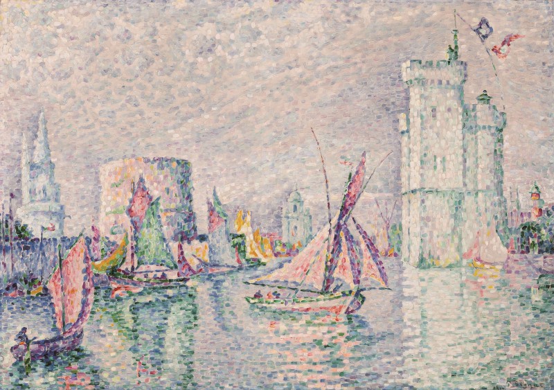 ▲ Signac, Paul, La rochelle, oil on canvas, 1912, Johannesburg Art Gallery, Republic of South Africa.ⓒ세종문화회관