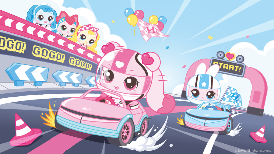 ▲ 현대차 x 티니핑 메인 이미지 ⓒ현대차