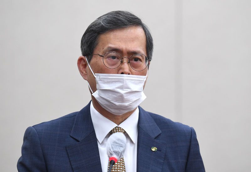 ▲ 정재훈 전 한국수력원자력 사장. ⓒ뉴시스