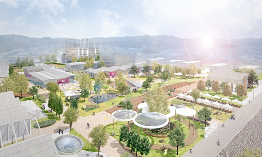 ▲ 문화선도산단 조감도ⓒ