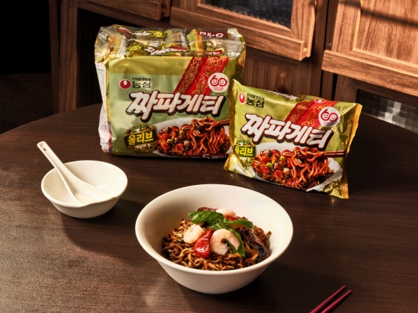 ▲ '치폴레 냉짜파게티' 메뉴 이미지ⓒ농심