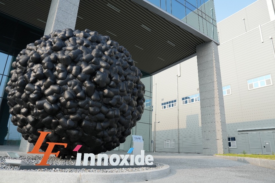 ▲ 엘앤에프 대구 구지 3공장 전경ⓒ엘앤에프