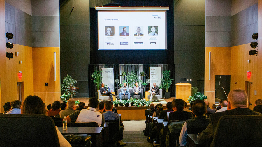 ▲ 현대모비스가 현지시간 9일 오후 미국 디트로이트에서 ‘제4회 모비스 모빌리티 데이’를 개최했다.ⓒ현대모비스