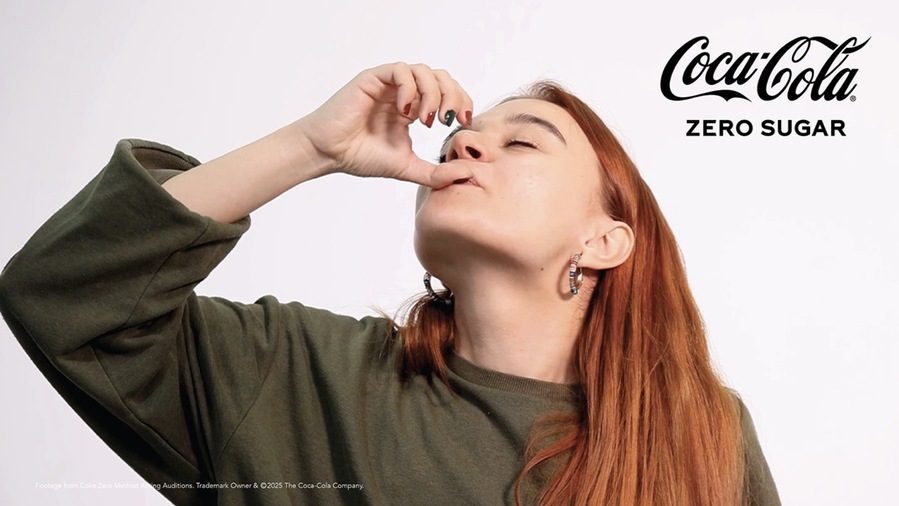▲ 코카콜라의 '코크 제로 오디션' 캠페인. ©코카콜라