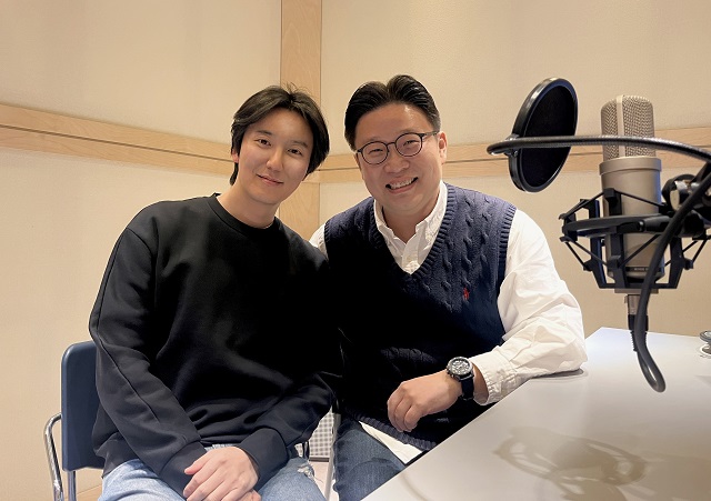 ▲ 김규식 영상 내레이션에 동참한 배우 김남길(왼쪽)과 이번 캠페인을 공동 기획한 서경덕 성신여대 교수(오른쪽)ⓒ통신3사