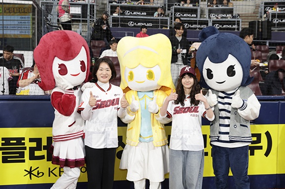 ▲ 프로야구 키움히어로즈 홈경기 '서울여자대학교 DAY'.ⓒ서울여대