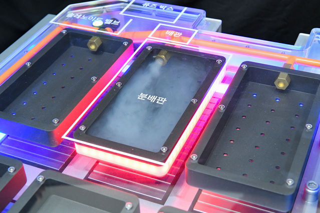 ▲ 현대모비스의 소화 기능 탑재 배터리시스템 ⓒ현대모비스