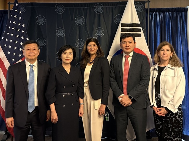 ▲ '제4차 한미 민간우주 대화'가 미국 워싱턴 D.C.에서 열렸다. 250414 사진=외교부 제공. ⓒ연합뉴스