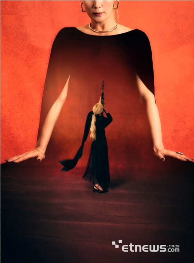 ▲ 이혜영 배우가 주연을 맡은 국립극단 연극 '헤다 가블러'의 스틸컷
ⓒ우리카드